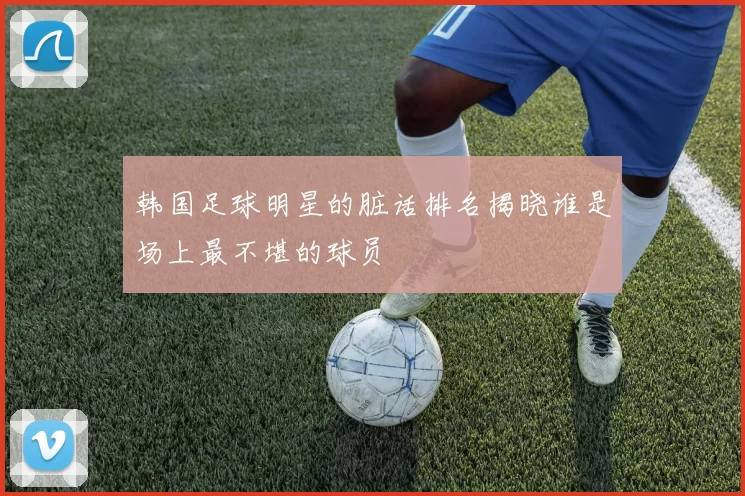 韩国足球明星的脏话排名揭晓谁是场上最不堪的球员