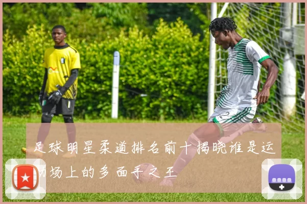 足球明星柔道排名前十揭晓谁是运动场上的多面手之王